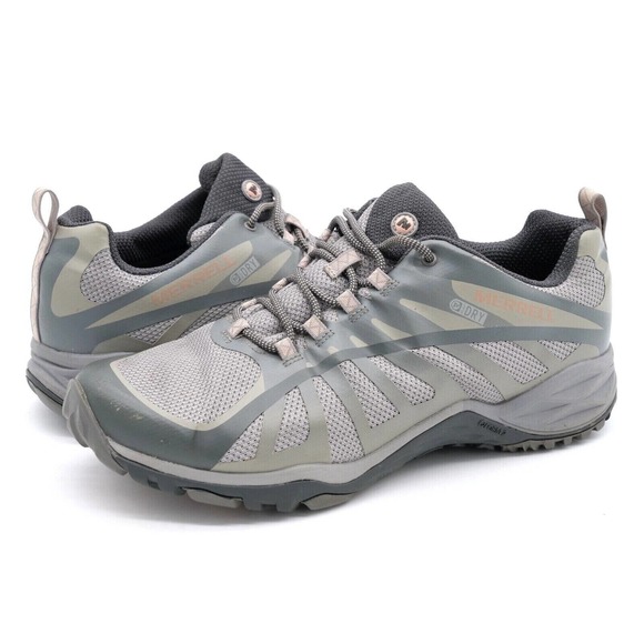 Merrell Shoes Merrell Siren Edge Q2 Womens 5 Wide Hiking Shoes Gray